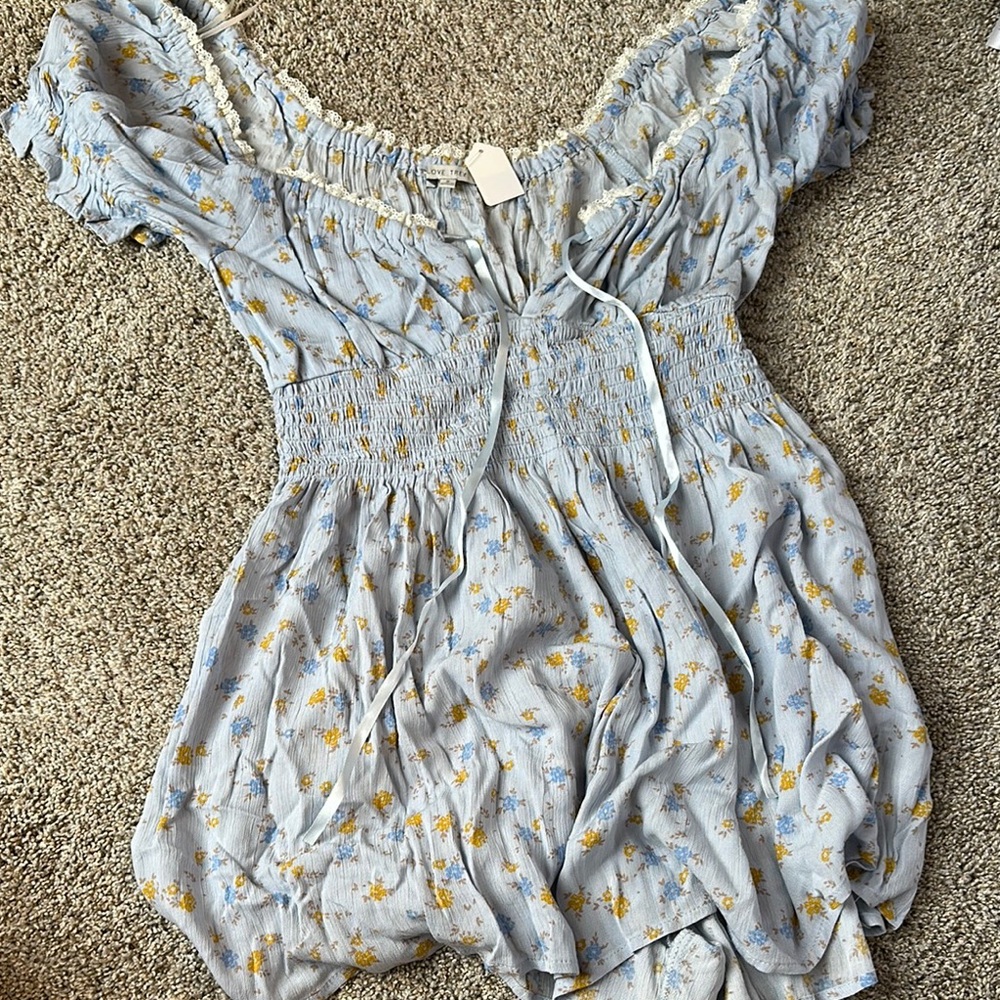 Floral Off-Shoulder Women dress